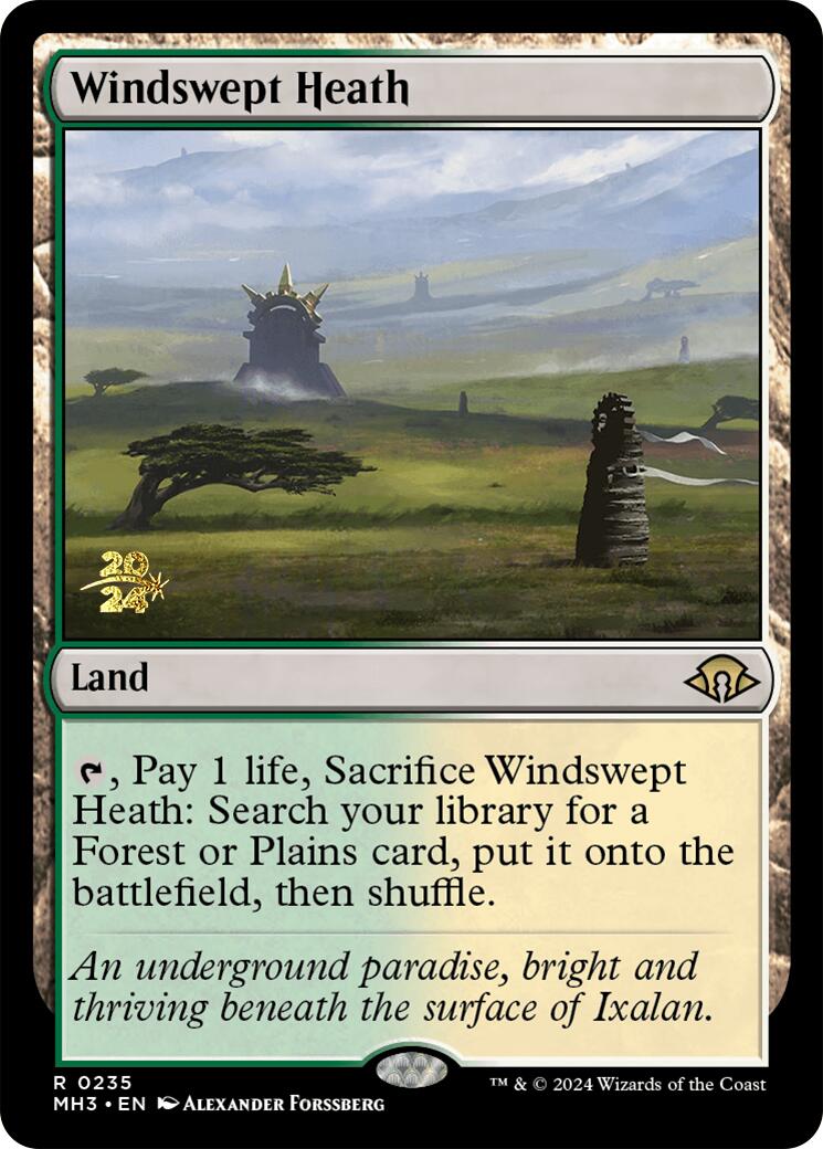Windswept Heath [Modern Horizons 3 Prerelease Promos] | Card Citadel