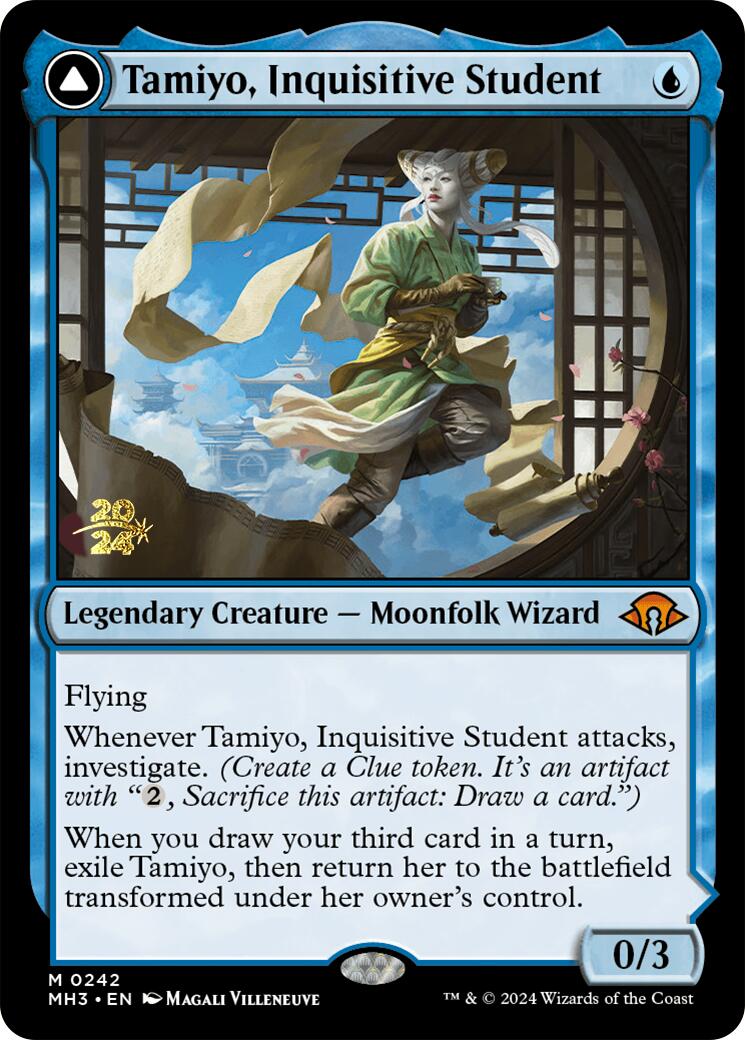 Tamiyo, Inquisitive Student [Modern Horizons 3 Prerelease Promos] | Card Citadel