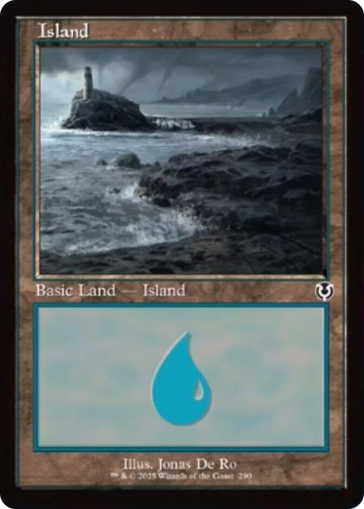 Island (290) (Retro Frame) [Innistrad Remastered] | Card Citadel