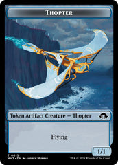 Servo // Thoper Double-Sided Token [Modern Horizons 3 Tokens] | Card Citadel