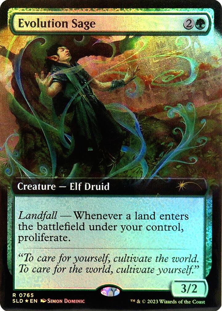 Evolution Sage (Extended Art) [Secret Lair Drop Series] | Card Citadel