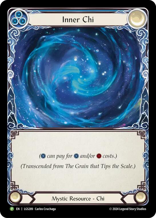 The Grain that Tips the Scale // Inner Chi [LGS289] (Promo)  Rainbow Foil | Card Citadel