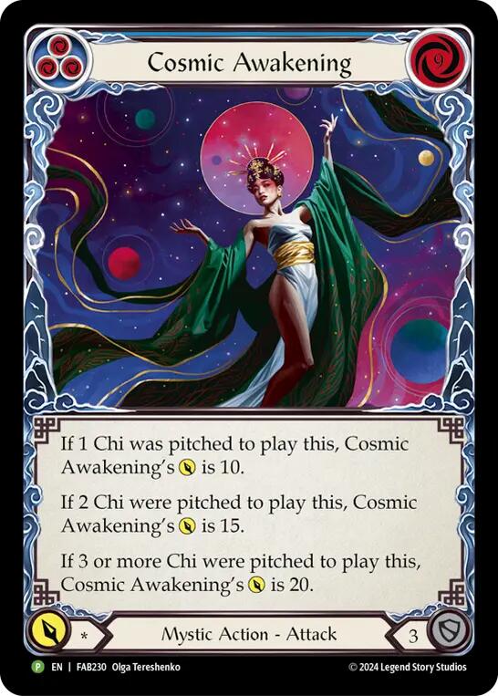 Cosmic Awakening [MST076] (Promo)  Cold Foil | Card Citadel