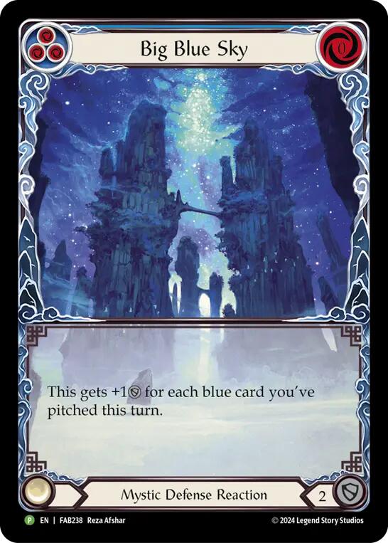 Big Blue Sky [MST086] (Promo)  Rainbow Foil | Card Citadel