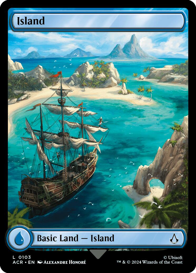 Island (0103) [Assassin's Creed] | Card Citadel