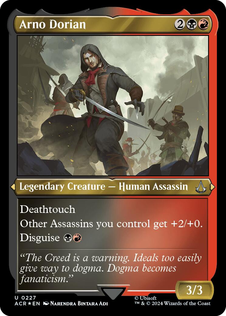 Arno Dorian (Foil Etched) [Assassin's Creed] | Card Citadel