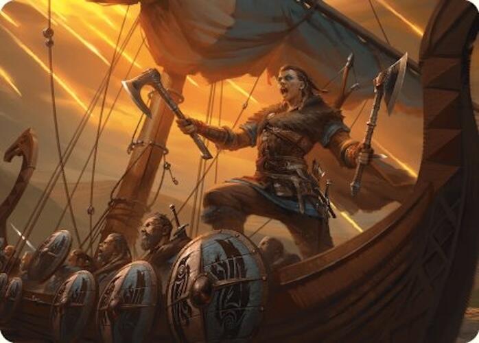 Eivor, Battle-Ready Art Card [Assassin's Creed Art Series] | Card Citadel