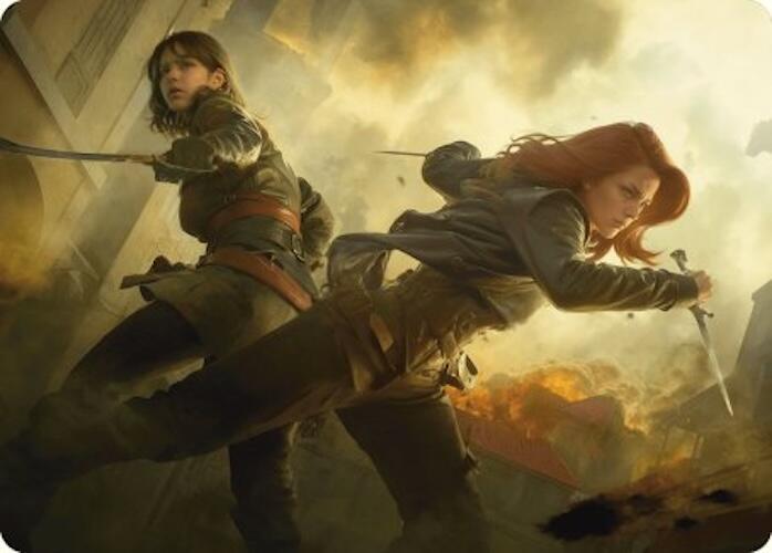 Mary Read and Anne Bonny Art Card [Assassin's Creed Art Series] | Card Citadel