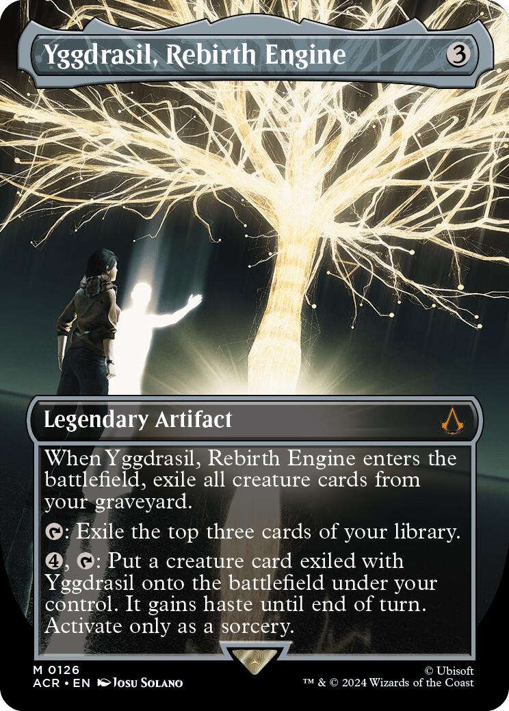 Yggdrasil, Rebirth Engine (Borderless) [Assassin's Creed] | Card Citadel