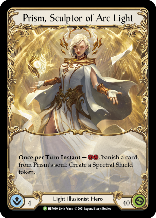 Prism, Sculptor of Arc Light [HER030] (Promo)  Cold Foil | Card Citadel