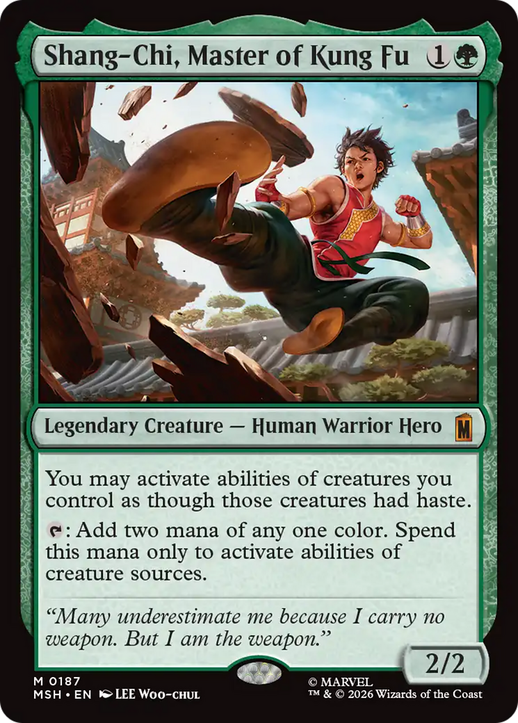 Shang-Chi, Master of Kung Fu [Marvel Super Heroes] | Card Citadel