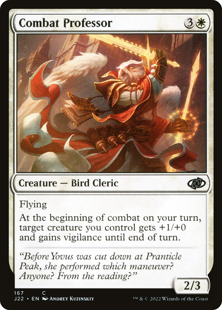 Combat Professor [Jumpstart 2022] | Card Citadel