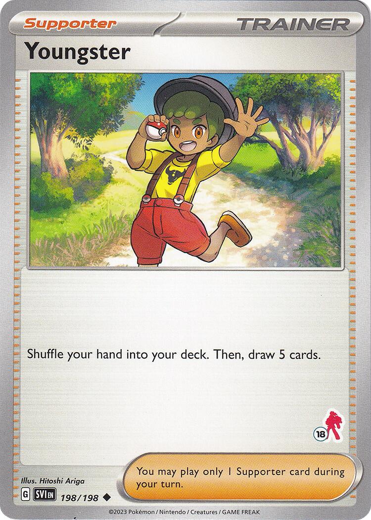 Youngster (198/198) (Armarouge Stamp #18) [Battle Academy 2024] | Card Citadel