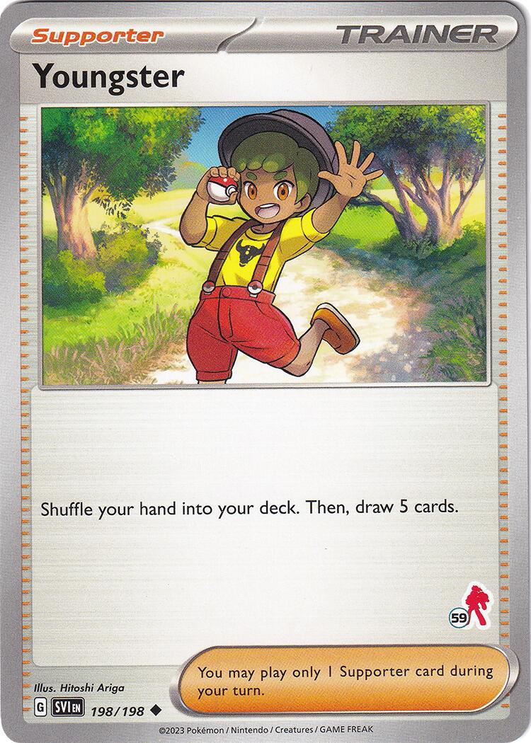 Youngster (198/198) (Armarouge Stamp #59) [Battle Academy 2024] | Card Citadel