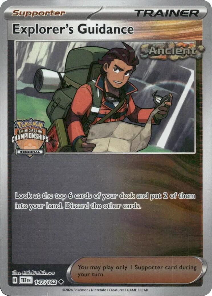 Explorer's Guidance (147/162) (2023 Regional Championships) [League & Championship Cards] | Card Citadel