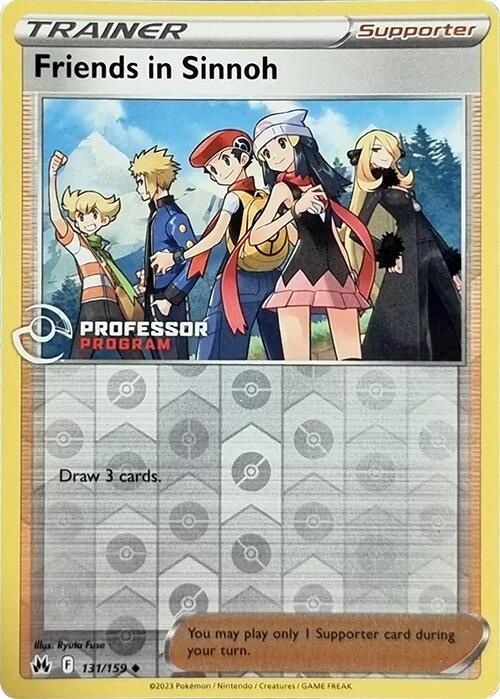 Friends in Sinnoh (131/159) (2023) [Professor Program Promos] | Card Citadel