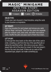 Into The Story: Assassin Edition (Magic Minigame) [Assassin's Creed Minigame] | Card Citadel