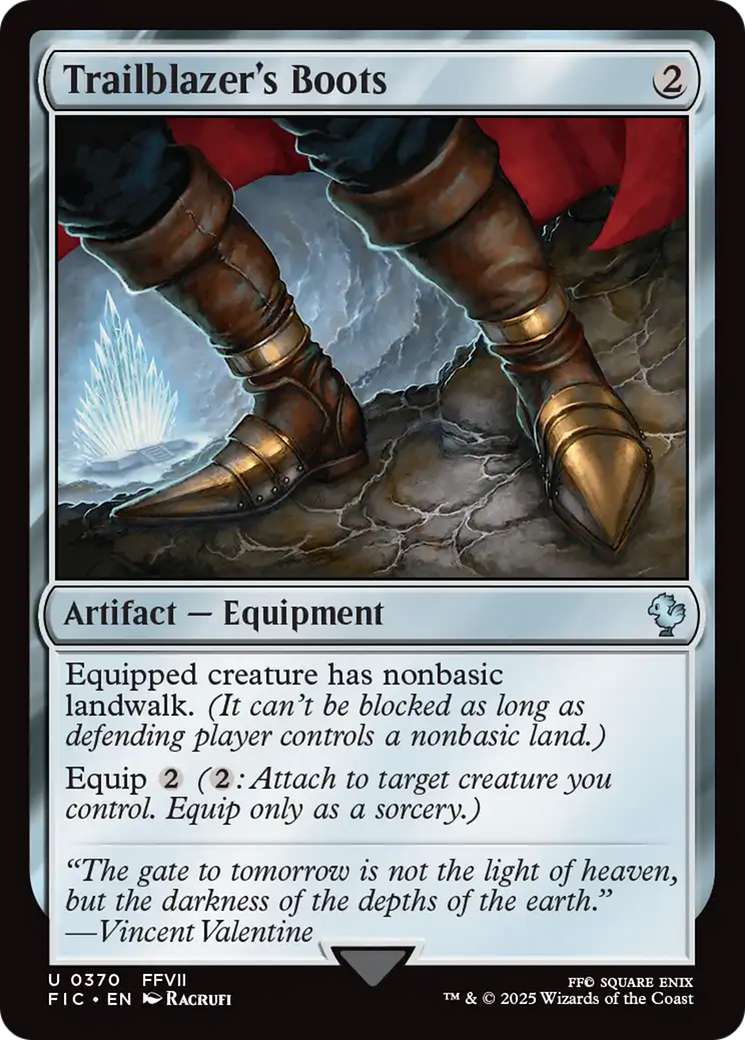 Trailblazer's Boots [FINAL FANTASY Commander] | Card Citadel