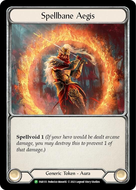 Spellbane Aegis [FAB155] (Promo)  Cold Foil | Card Citadel