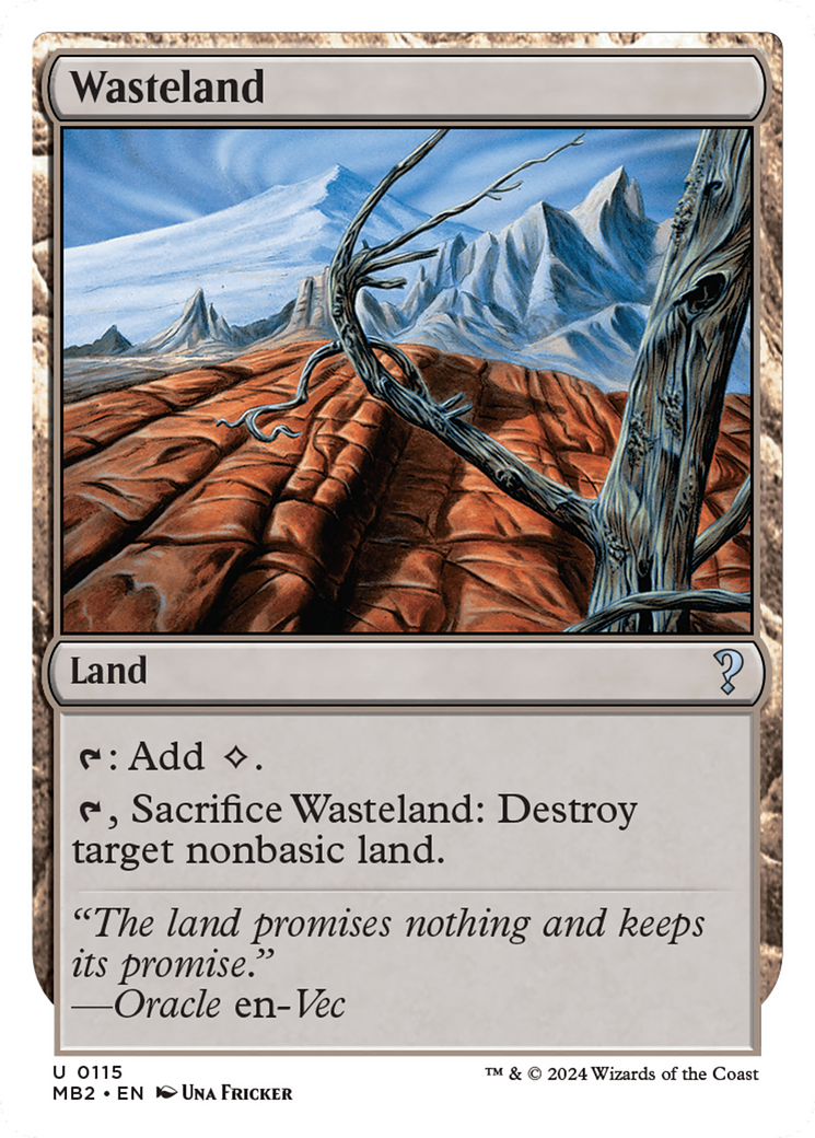 Wasteland [Mystery Booster 2] | Card Citadel