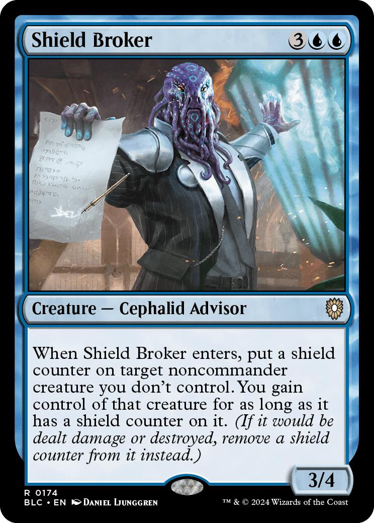 Shield Broker [Bloomburrow Commander] | Card Citadel