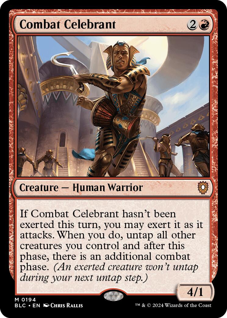 Combat Celebrant [Bloomburrow Commander] | Card Citadel