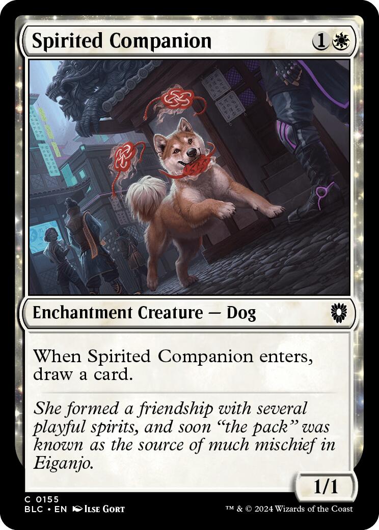 Spirited Companion [Bloomburrow Commander] | Card Citadel