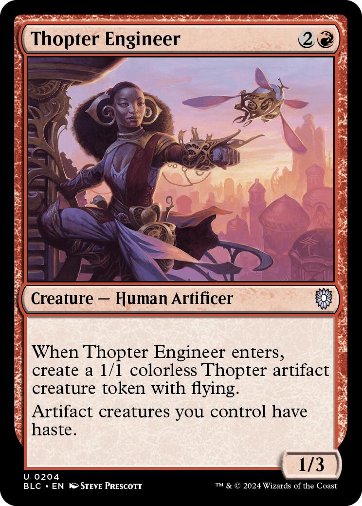 Thopter Engineer [Bloomburrow Commander] | Card Citadel