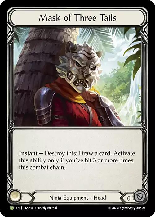 Mask of Three Tails [LGS258] (Promo)  Cold Foil | Card Citadel