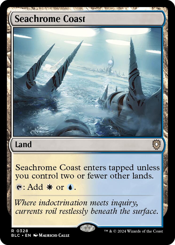 Seachrome Coast [Bloomburrow Commander] | Card Citadel