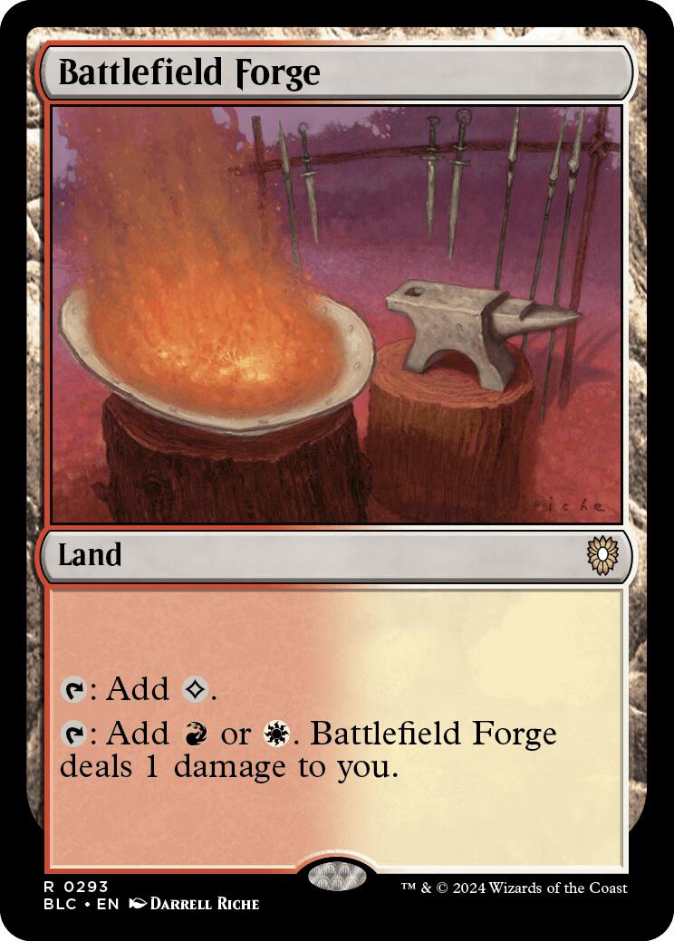 Battlefield Forge [Bloomburrow Commander] | Card Citadel