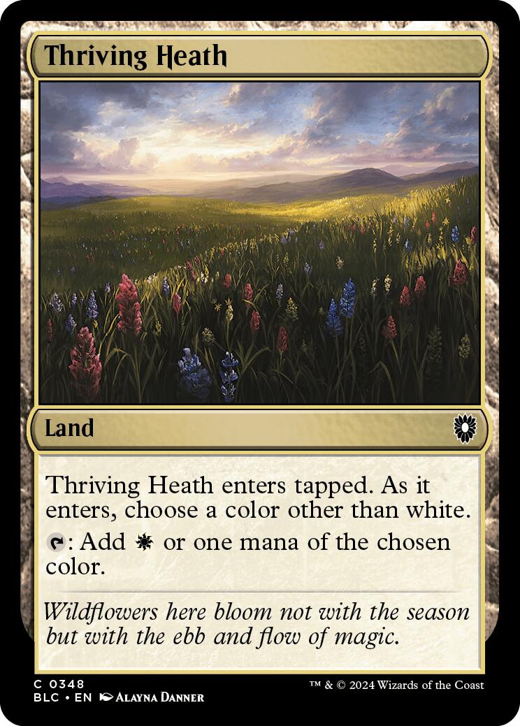 Thriving Heath [Bloomburrow Commander] | Card Citadel