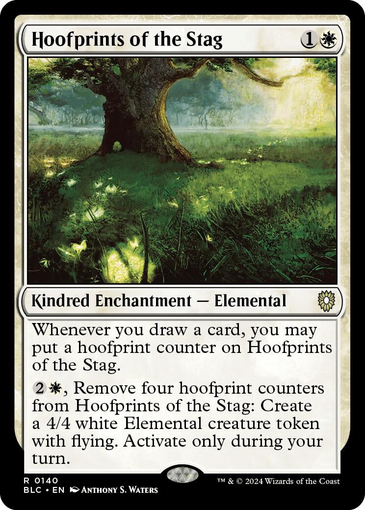 Hoofprints of the Stag [Bloomburrow Commander] | Card Citadel