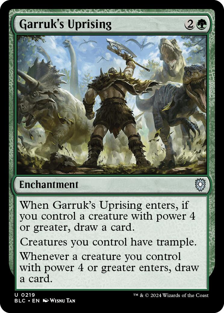 Garruk's Uprising [Bloomburrow Commander] | Card Citadel