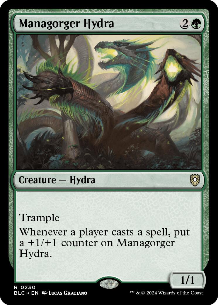 Managorger Hydra [Bloomburrow Commander] | Card Citadel