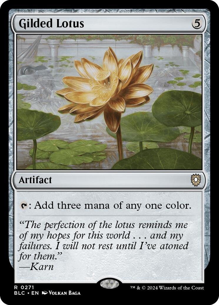 Gilded Lotus [Bloomburrow Commander] | Card Citadel