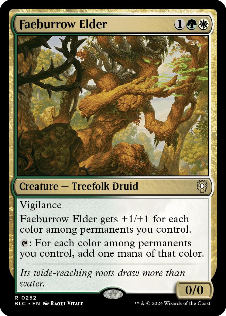 Faeburrow Elder [Bloomburrow Commander] | Card Citadel