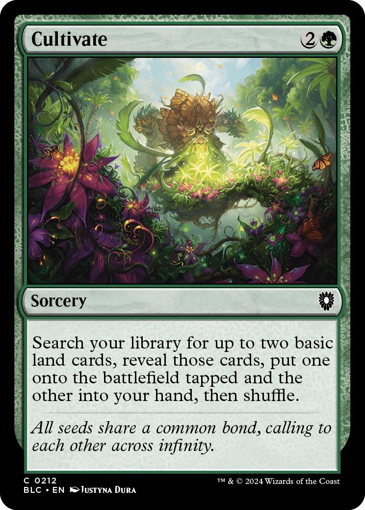 Cultivate [Bloomburrow Commander] | Card Citadel