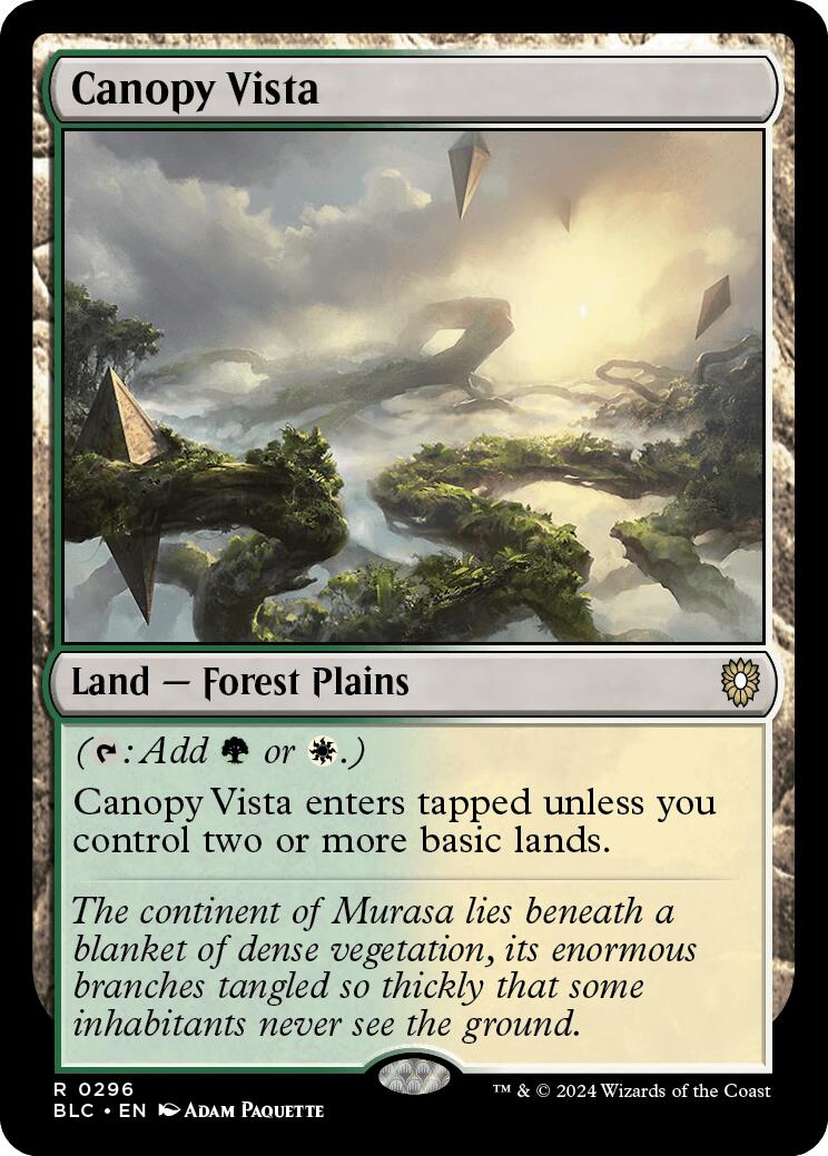 Canopy Vista [Bloomburrow Commander] | Card Citadel