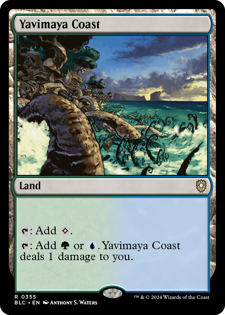 Yavimaya Coast [Bloomburrow Commander] | Card Citadel