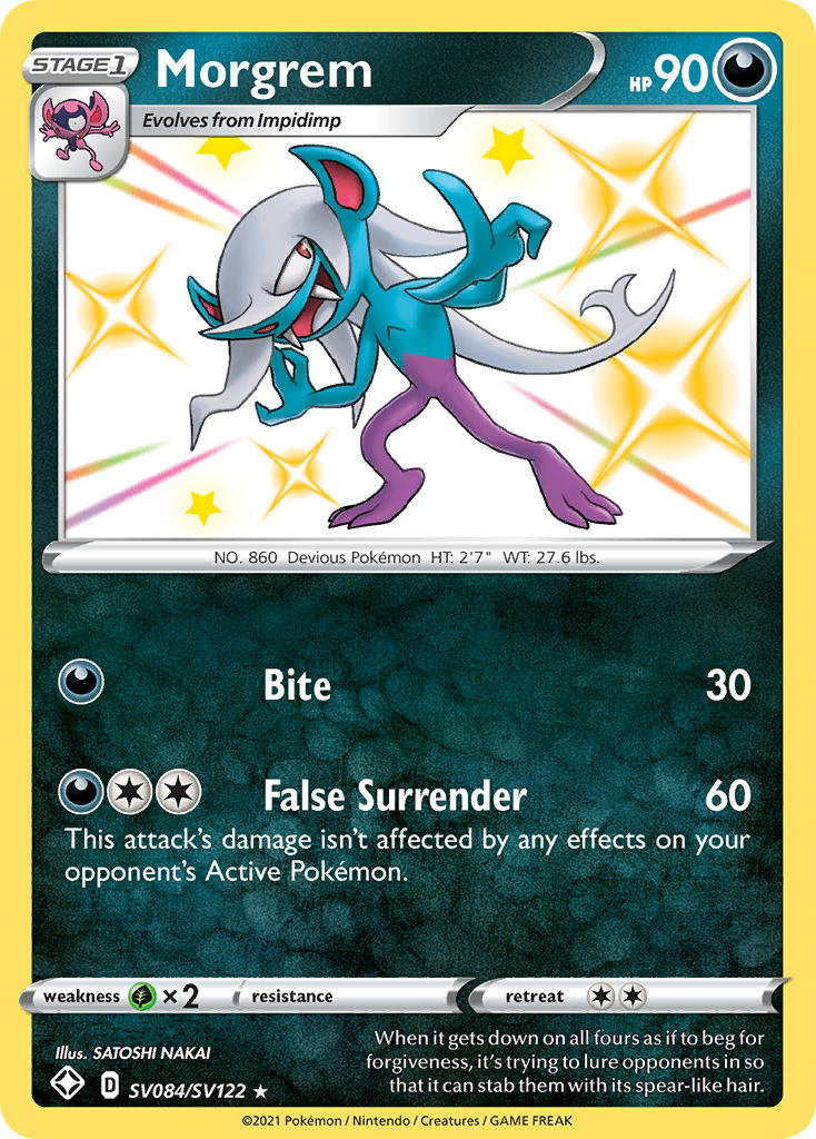 Morgrem (SV084/SV122) [Sword & Shield: Shining Fates] | Card Citadel