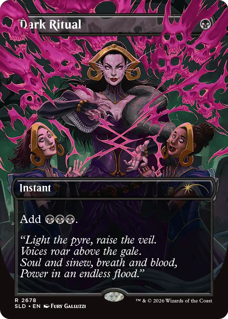 Dark Ritual (2678) [Secret Lair Drop Series] | Card Citadel