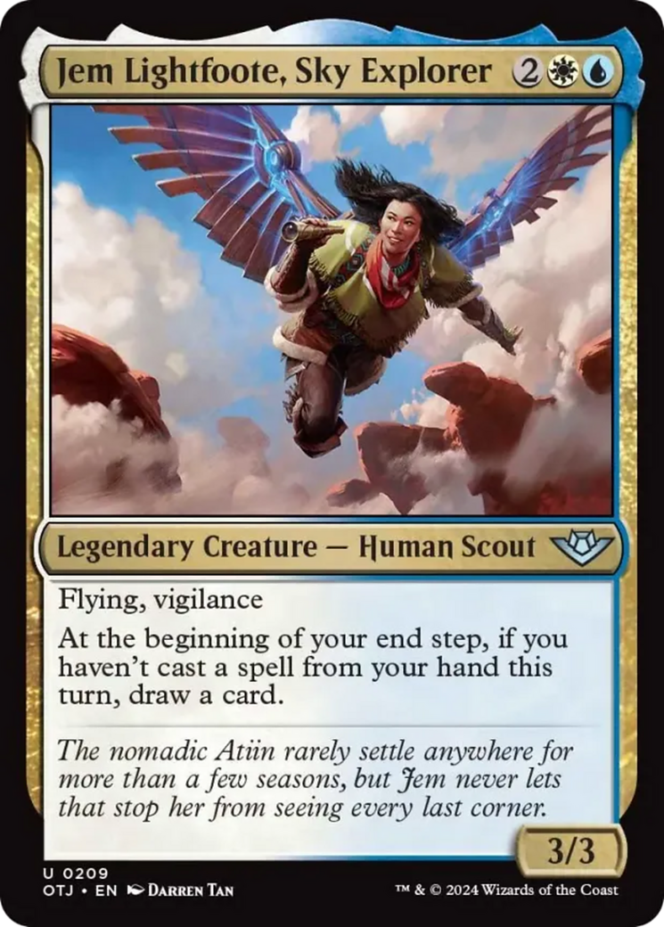 Jem Lightfoote, Sky Explorer [Outlaws of Thunder Junction] | Card Citadel