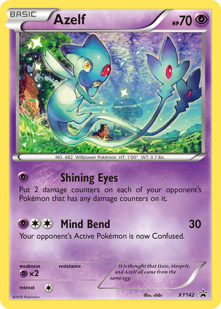 Azelf (XY142) [XY: Black Star Promos] | Card Citadel