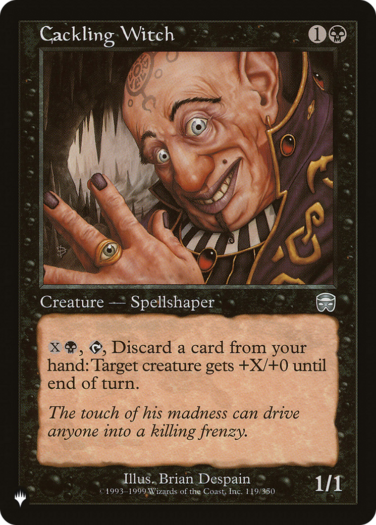 Cackling Witch [The List Reprints] | Card Citadel