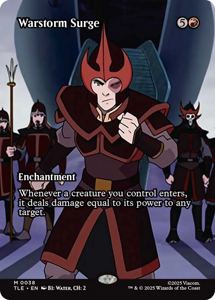 Warstorm Surge (Borderless) [Avatar: The Last Airbender: Eternal-Legal] | Card Citadel