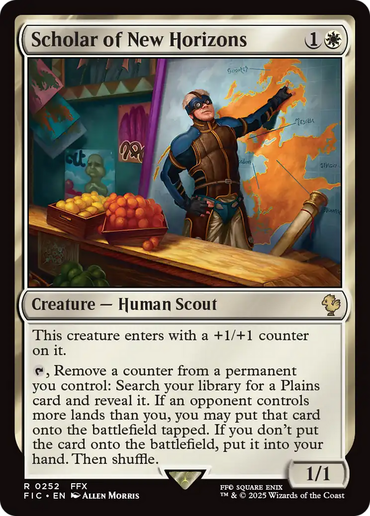 Scholar of New Horizons [FINAL FANTASY Commander] | Card Citadel