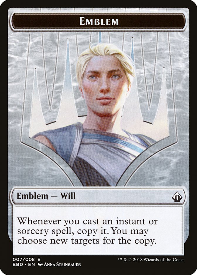 Will Kenrith Emblem [Battlebond Tokens] | Card Citadel