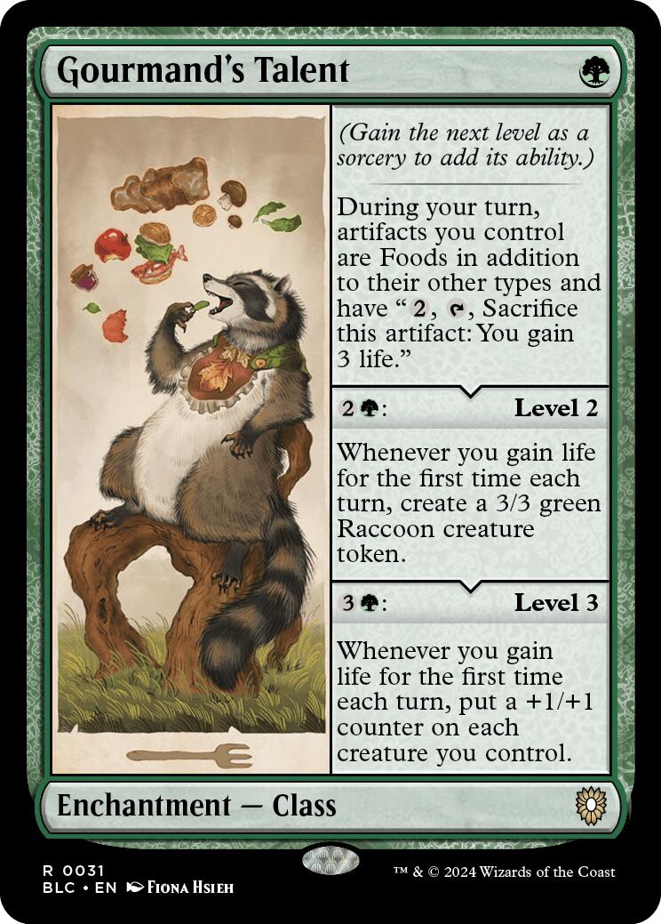 Gourmand's Talent [Bloomburrow Commander] | Card Citadel