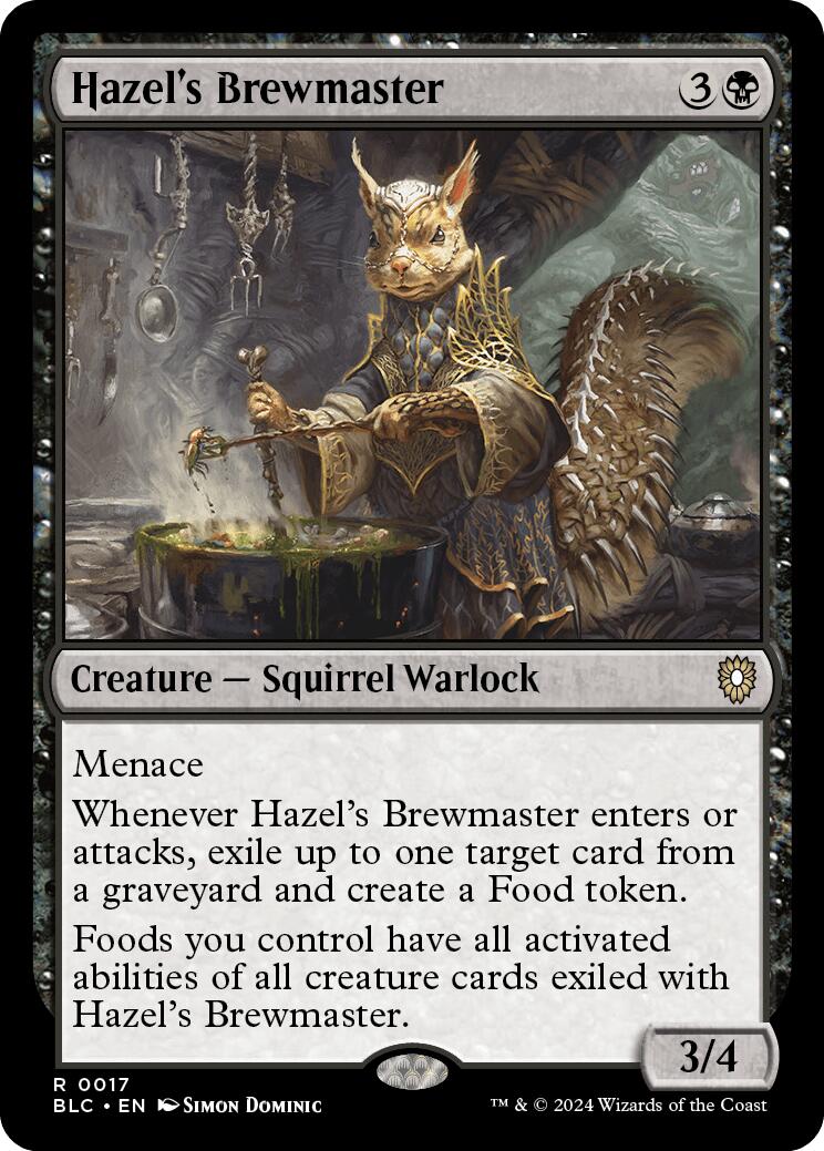 Hazel's Brewmaster [Bloomburrow Commander] | Card Citadel